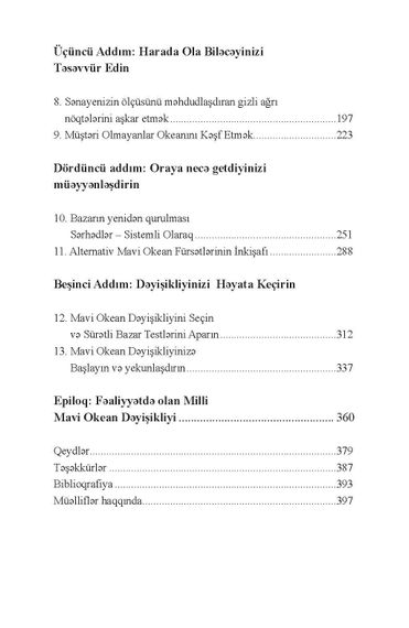 Mavi okean dəyişikliyi