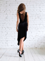 Платье для танго из бархата