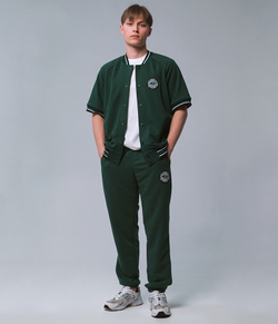 Short Sleeve Bomber Зеленый