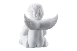 Фигурка 10см Rosenthal Ангел с собакой белая