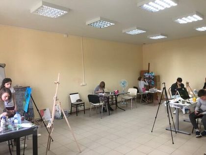 Занятия в Художественной студии 8 и 9 мая 2022 г.