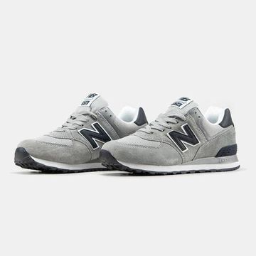Кроссовки New Balance 574 Grey/Dark Blue