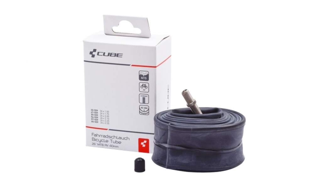 Камера CUBE Inner Tube 26" MTB AGV 40mm 40/60-559