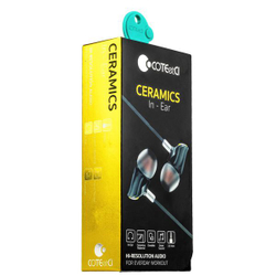 Наушники COTEetCI Earphone EH-02-CERAMICS CS3011-GD Золотистые