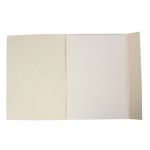 Картон белый А4 8л "Кошка с бантиком" немелованный в папке