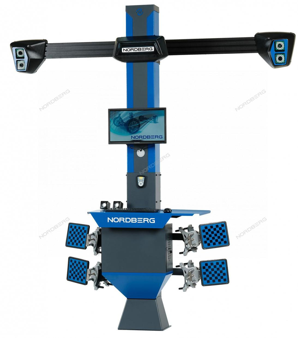 Стенд сход-развал 3D четырехкамерный NORDBERG C804_синий