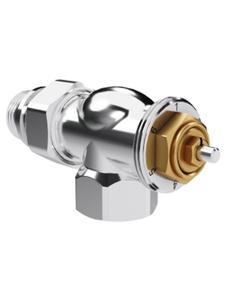 Набор термостатический осевой Royal Thermo Design 1/2"М30х1,5 (Хром)