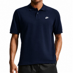 Мужское теннисное поло Nike Club Polo Pique - obsidian/white
