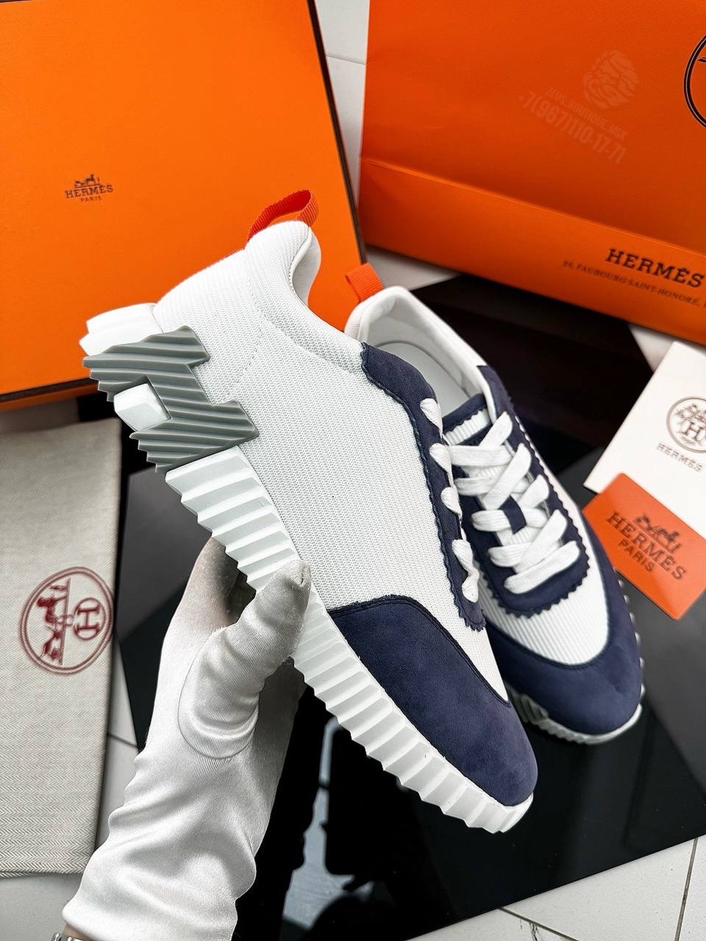 Кроссовки Hermes