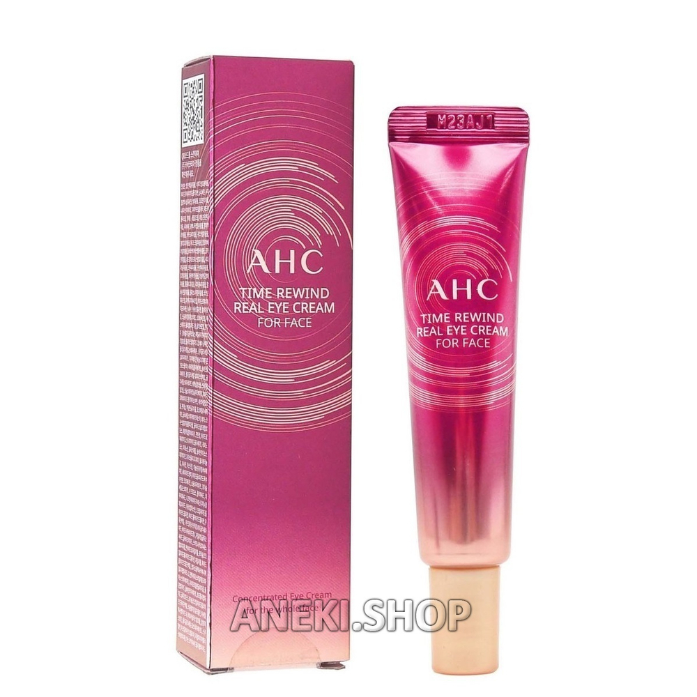 Крем пептидный антивозрастной для глаз и лица 12 мл Time Rewind Real Eye Cream For Face AHC