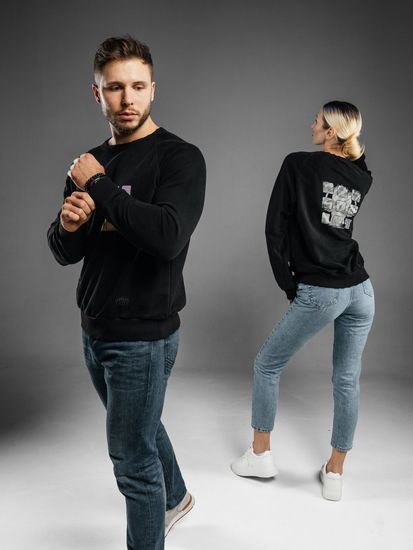 Serdyukov свитшот Media toxicity одежда унисекс стиль принт качество