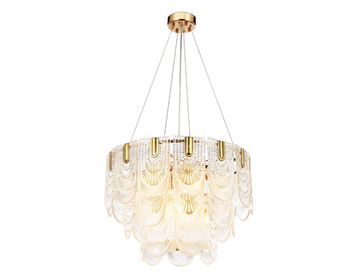 Подвесная люстра 12*E27 TR5388/12 GD/FR золото/белый матовый Traditional Ambrella