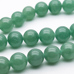 Авантюрин бусины (тонирован), диаметр около 10,2-10,4 мм, цена за 18-19 шт (1/2 нити)