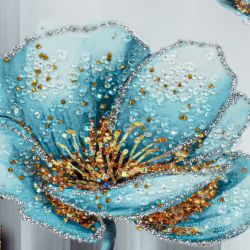 GAEM Панно с кристальным декором, L41 W2,5 H50,5 см