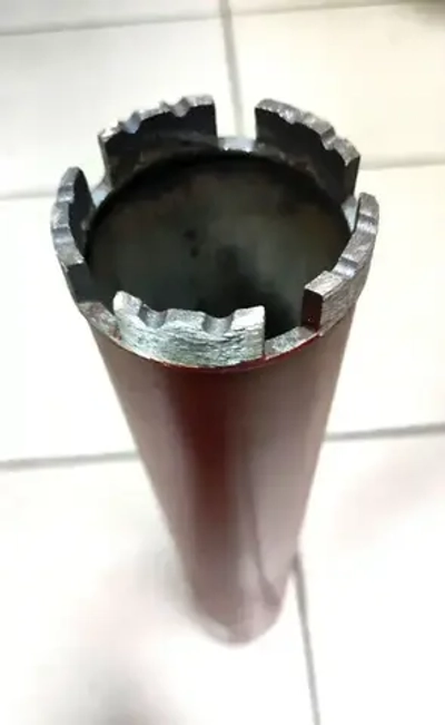 Коронка алмазная 56*450мм M22 (5 сегментов) мокрый рез Kannon