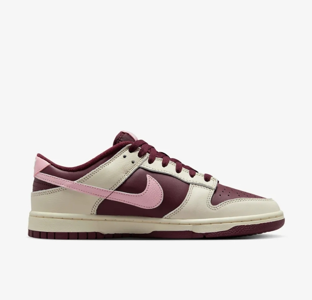 Кроссовки Nike Dunk Low Retro PRM 'Night Maroon and Medium Soft Pink' DR9705-100