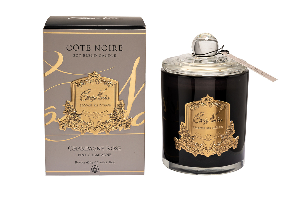 Свеча ароматическая 450гр Cote Noire Pink Champagne