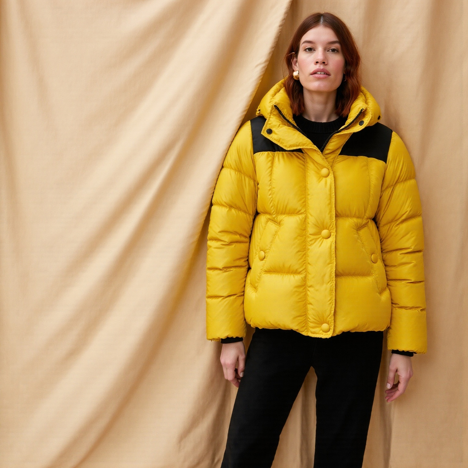 Пуховик с капюшоном Max Mara Weekend
