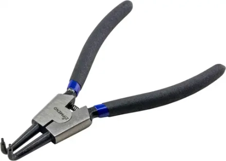 Съемник стопорных колец загнутый (разжим) L-180мм., ZIPMEND