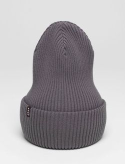 Шапка вязаная весенняя/осенняя МУЛА (Графит)