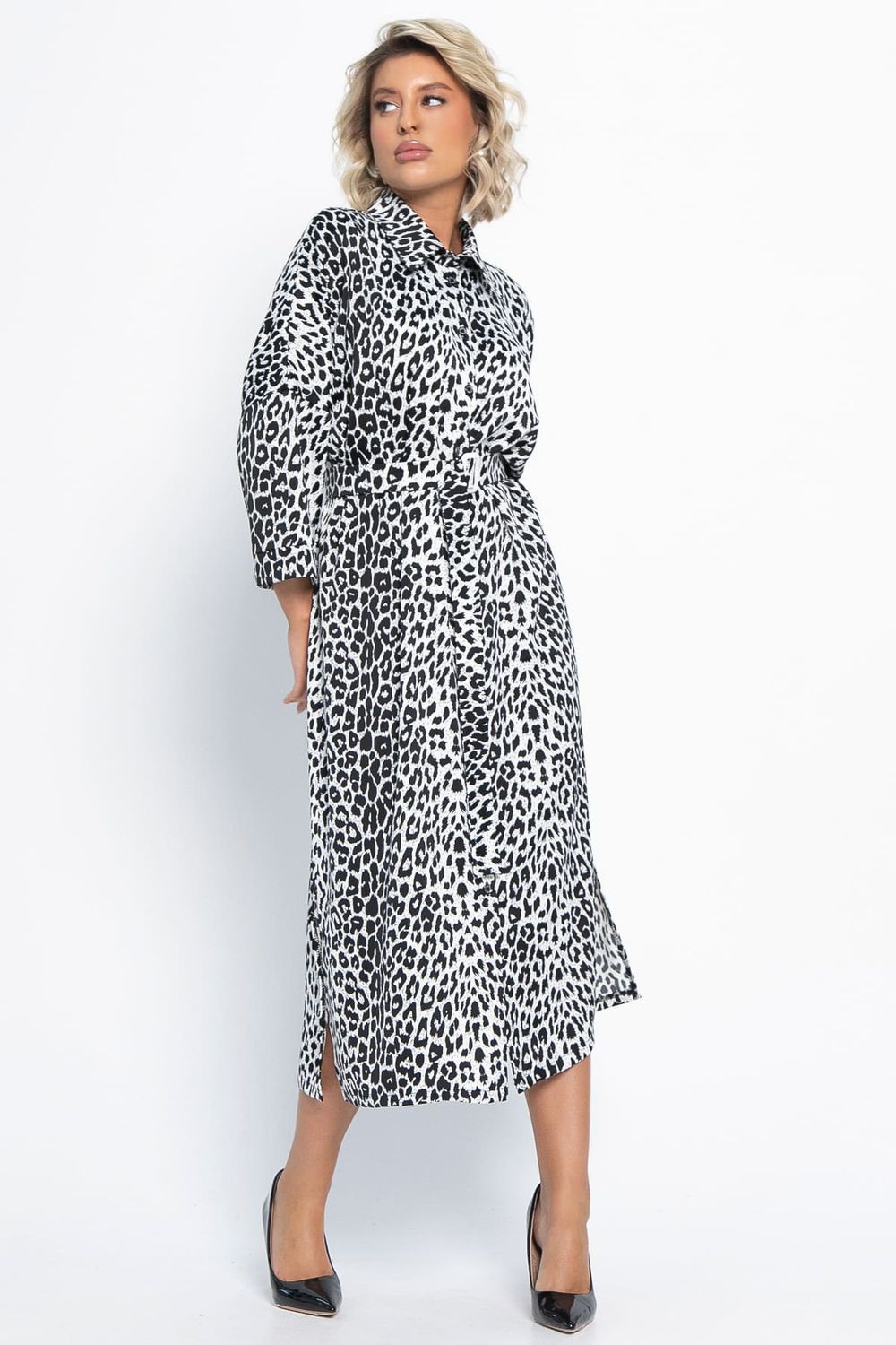 Платье Сьюзен (белый лео) П15091-7М LT Collection