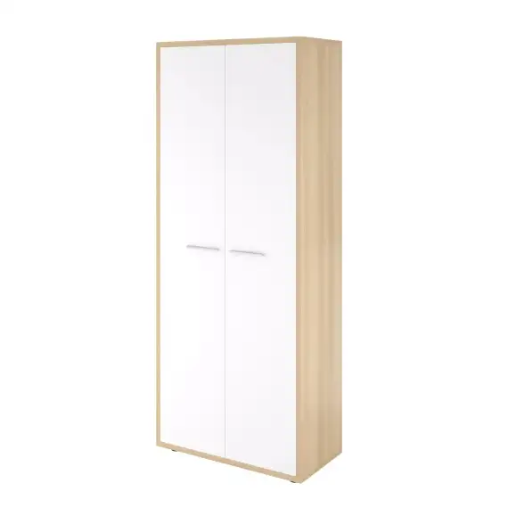 Шкаф высокий закрытый 2 двери Дублин Д40 800х400х1980