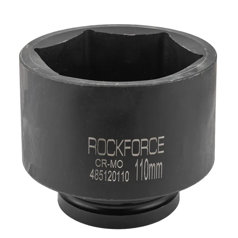 Головка ударная глубокая 1'', 110мм (6гр.) RockForce RF-485120110