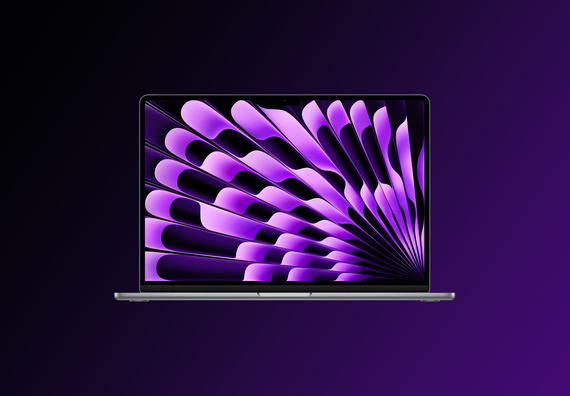 Ноутбук Apple MacBook Air 15&quot; (M2, 8 Gb, 256 Gb SSD) Серый космос (MQKP3)