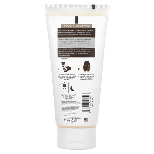 Okay Pure Naturals, Гель для душа с кокосом, 170 г (6 унций)