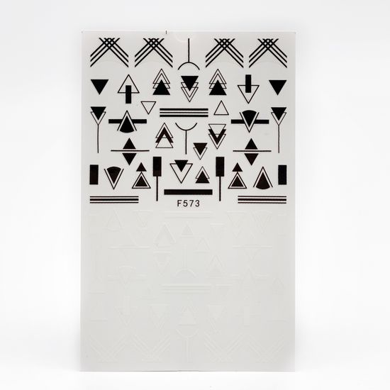 Наклейки для ногтей №F573