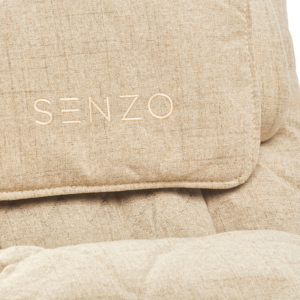 Массажное кресло-качалка Senzo Amaya Grey/Beige