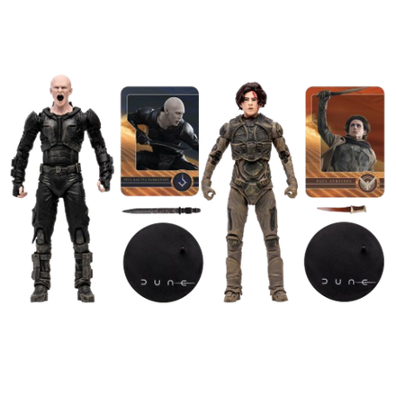 Фигурки McFarlane Toys Dune: Part Two Paul Atreides and Feyd-Rautha Harkonnen