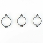 Серебристый мужской пояс верности «Клетка целомудрия № 2» (Цвет: серебристый)