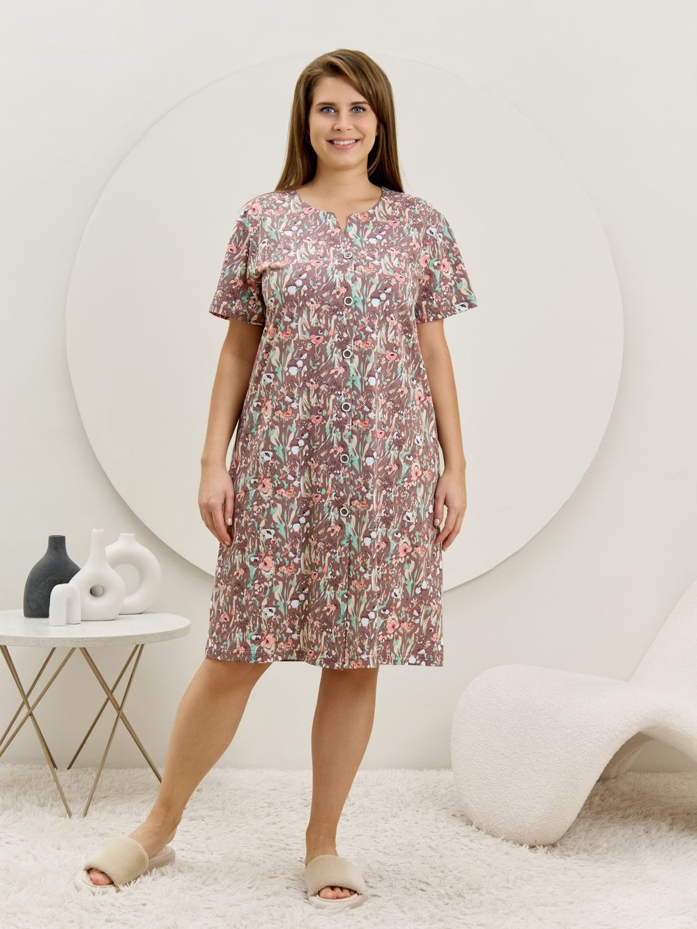 Халат Рейна Виотекс КОРИЧНЕВЫЙ