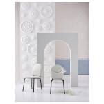 Стол и 2 стула - NACKANÄS / EBBALYCKE/ NACKANАS  IKEA/ НАКАНАС/  ЭББАЛЮККЕ ИКЕА, 80х75 см, белый /коричневый