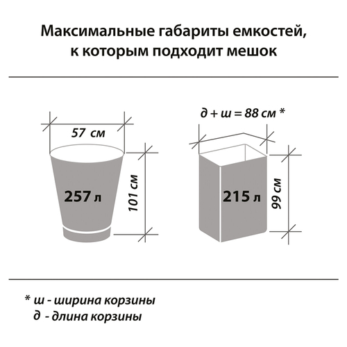 Мешки для мусора 240 л черные в рулоне 5 шт. особо прочные, ПВД 80 мкм, 90х140 см, LAIMA, 605339 (упаковка 5 шт)