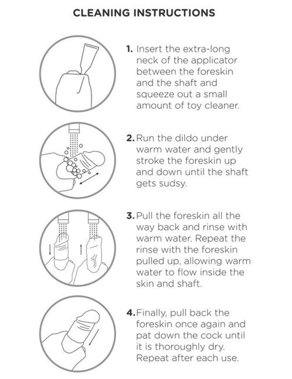 Фаллоимитатор на присоске необрезанный King Cock 6 Uncut Cock (Цвет: телесный)