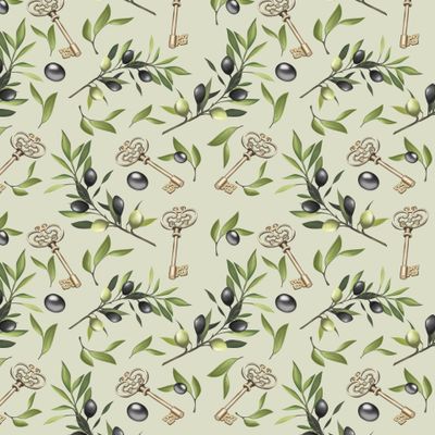 Оливка и ключ