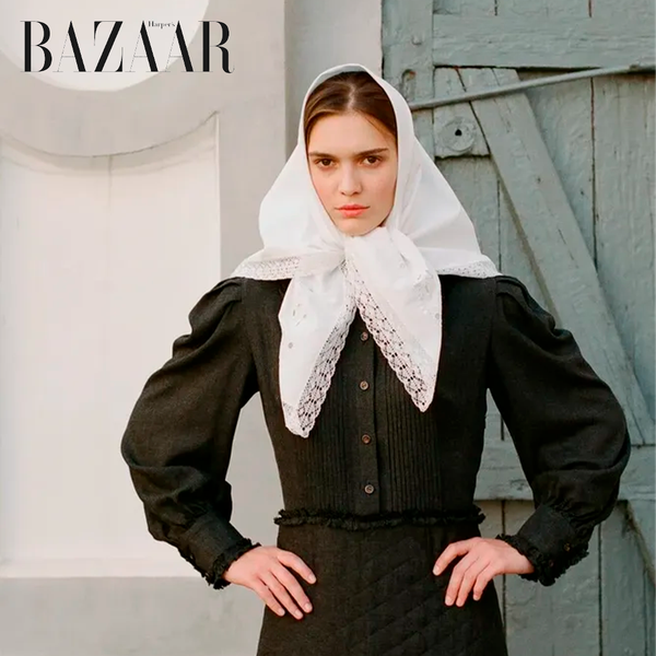 Елецкое кружево и эстетика российской глубинки в новой съемке Loom by Rodina Елецкое кружево и эстетика российской глубинки в новой съемке Loom by Rodina