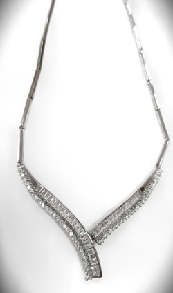 Колье ювелирное Эстерелла из серебра