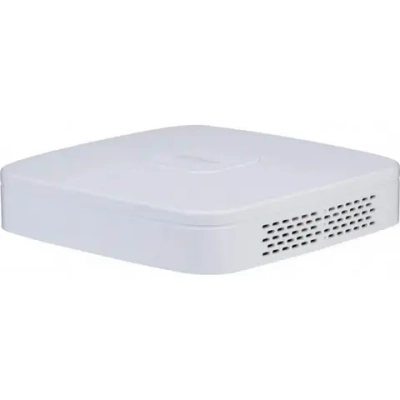 16-канальный IP-видеорегистратор Dahua 4К и Smart H.265+, входящий поток до 80Мбит/с, 1 SATA III до 6Тбайт