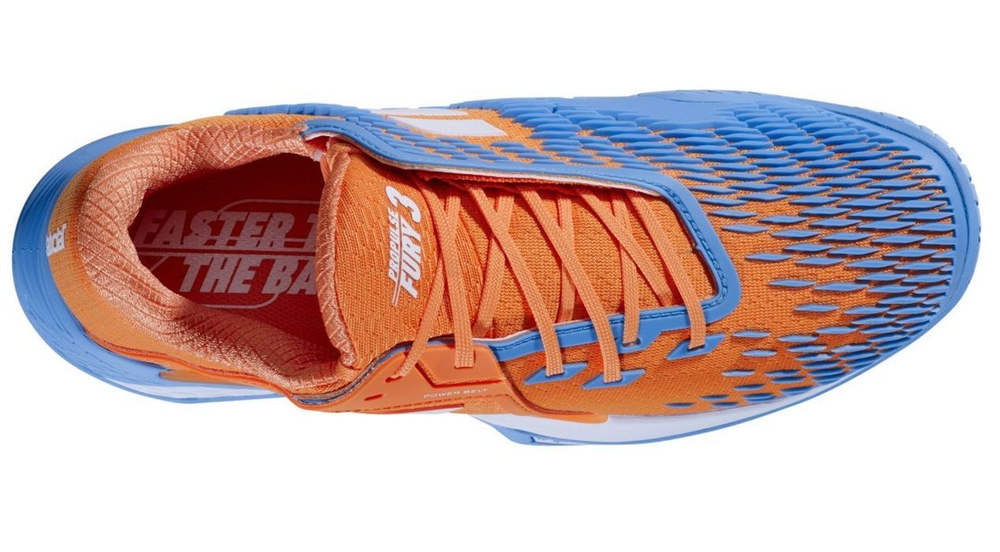 Теннисные кроссовки Babolat Propulse Fury 3 Clay - orange peel