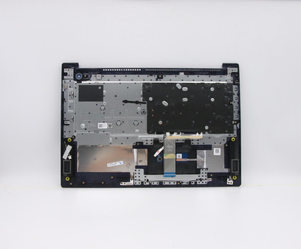 Верхняя панель с клавиатурой (топкейс) для ноутбука Lenovo IdeaPad 3-17ADA05. раскладка - русская, без подсветки, синяя (5CB0X56786), оригинал