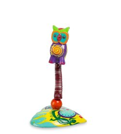 Decor and Gift 47-017 Фигурка на пружинке «Сова» (о.Бали)
