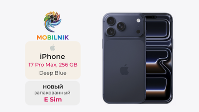 Apple iPhone 17 Pro Max 256ГБ Deep Blue (Без RuStore) E sim