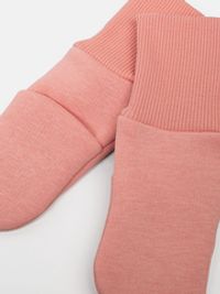 Носочки из футера "Персик" 0+