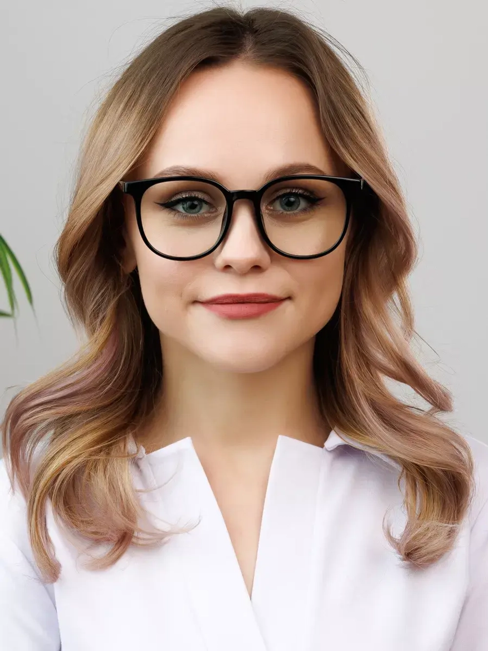 Очки для компьютера имиджевые защитные прозрачные нулевки