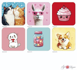 Мини-открытки №259 Набор (АртДизайн)