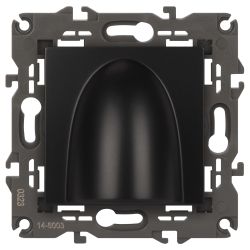 Вывод кабеля ЭРА Elegance 14-6003-05 антрацит