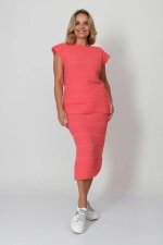 Юбка И 022/коралл